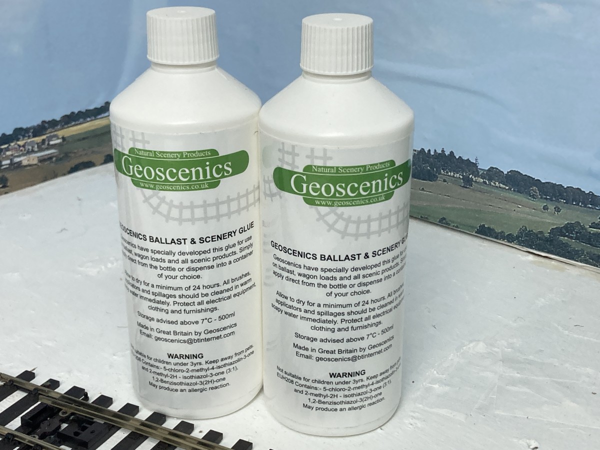 Finescale OO Weathered ballast and Ballast Glue