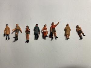 Mixed Standing OO gauge (Set D)